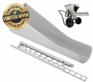 Mud Mixer 18 inch MMAC-0133 Chute Extension，Designed specifically for Mud Mixer MMXR-3221，Multiple Adjustable Angles of 15