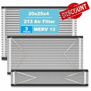 (3-Pack) 213 Replacement Filter Compatible with April-Aire Air Purifiers 1210