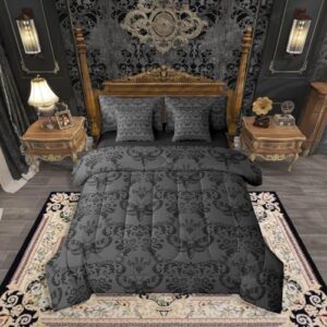 Exotic Victorian Style Floral Animal Bed Set
