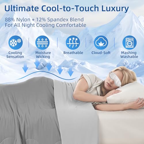 Cooling Comforter King Size for Hot Sleepers Night Sweats