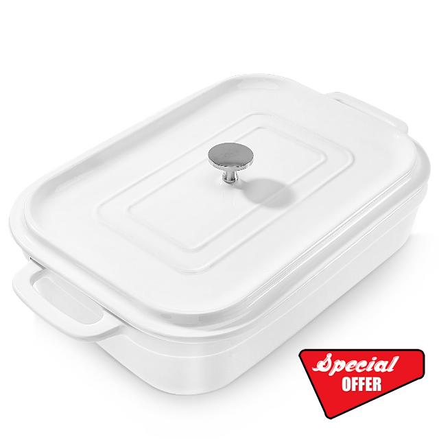 5 Quart Casserole Dish with Lid