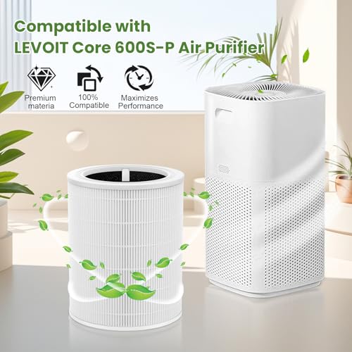 3-in-1 H13 True HEPA High-Efficiency Activated Carbon Filter for Home Large Room