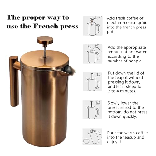 34 Ounce Travel Coffee Presses