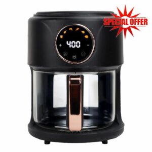 4.7QT Glass Air Fryer