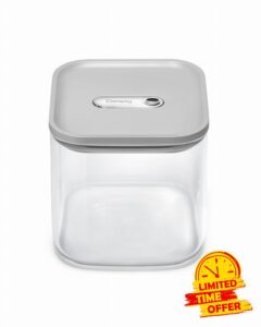 Caraway 2.5qt Glass Airtight Food Storage Container with Lid – Non-Toxic