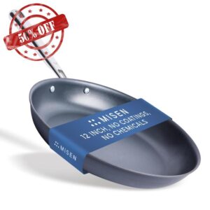 Misen Carbon Nonstick™ Frying Pan – Carbon Steel Pan