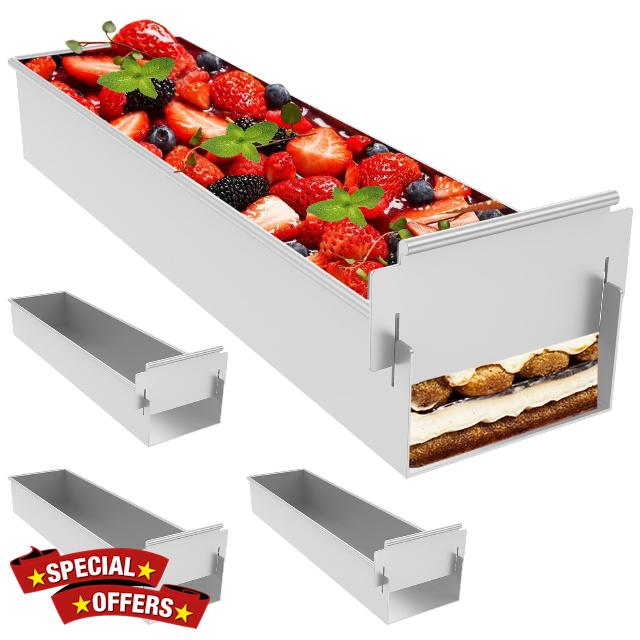 4 Pack Tiramisu Pan Cake Baking Tray