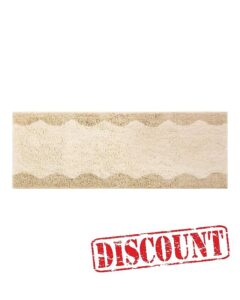 Bath Mat – Plush Cotton Non Slip Luxury Bathroom Rugs Washable – Soft Handmade Absorbent Bath Mat for Bathroom Floor