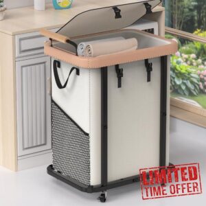 150L (40 Gal) High-Grade Laundry Basket with Wheels