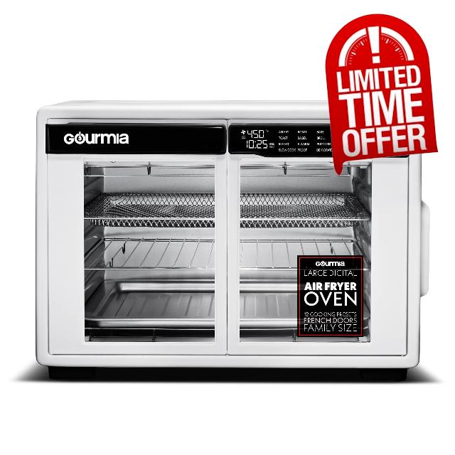 Gourmia French Door Digital Air Fryer Oven - XL 37QT Capacity