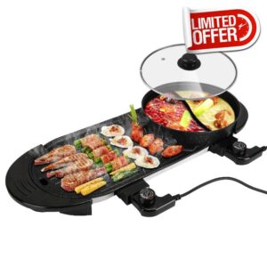 Electric Hot Pot with Grill