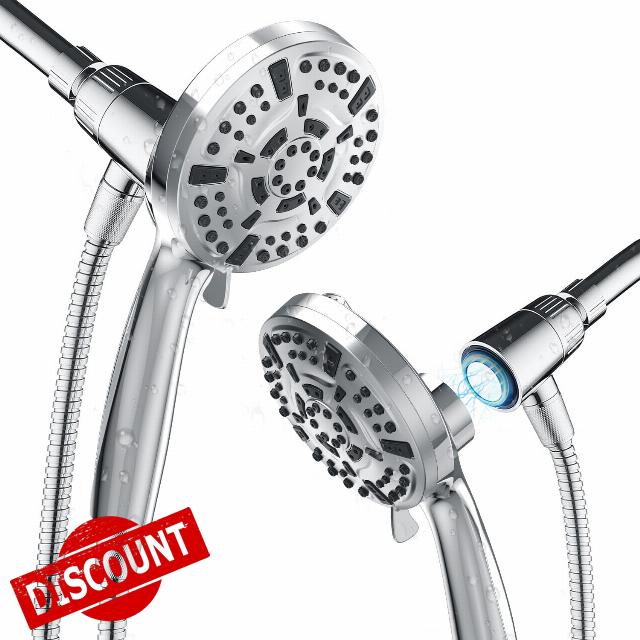Magnetic Handheld Shower Head with Filter