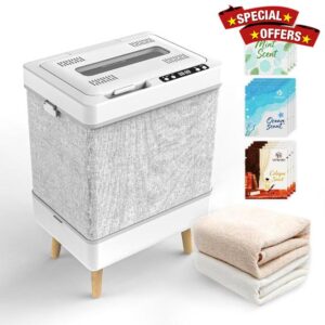 35L Towel Warmer Gift Set – Family-Sized Foldable Design with Window
