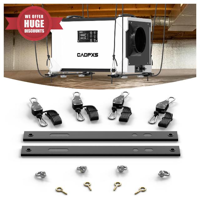 CADPXS Hanging Kits for Crawl Space & Basement Dehumidifiers