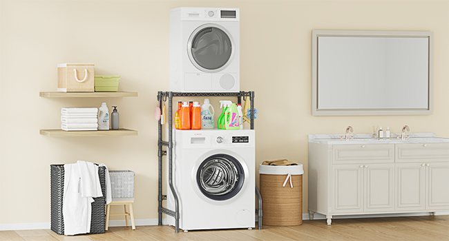 laundry room shelves for storage