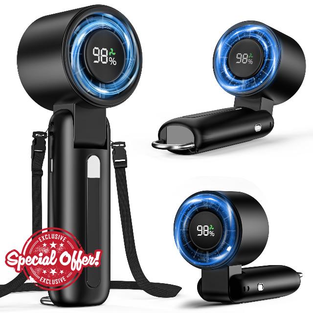 4 in 1 Portable Handheld Turbo Fan