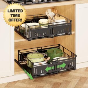 bukfen Pull Out Cabinet Organizer Expandable