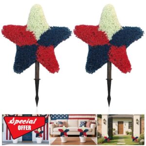 PakaLife 39“ Topiary Trees Artificial Lavender Outdoor 2-Set