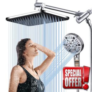 Filtered Handheld Shower Head Combo -9 Spray Mode