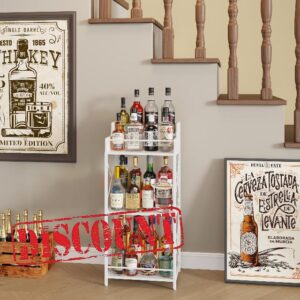 KLM Liquor Bottle Display Shelf