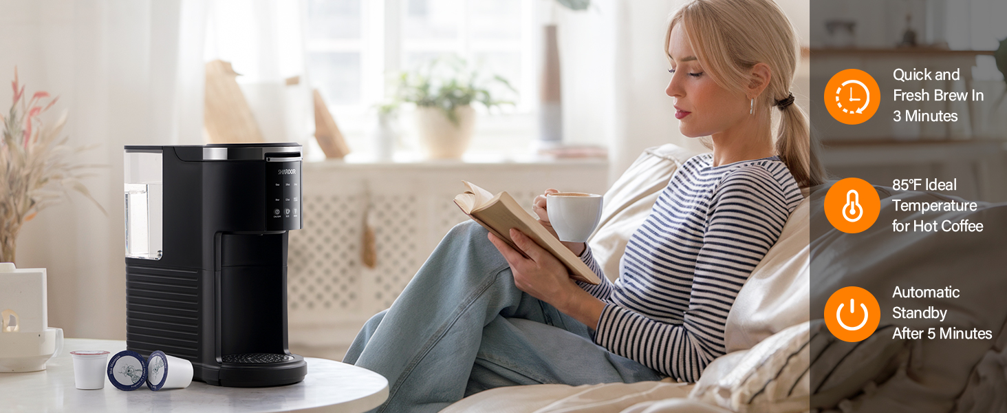 3 in 1 coffee maker