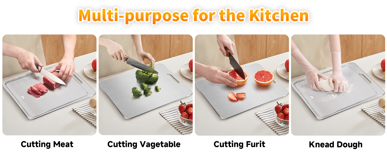 Food Grade Titanium Chopping Board