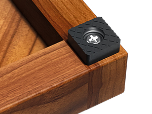 natural teak bathroom shower mat