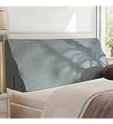 CHERRYARN Bed Gap Filler for Headboard & Wall, Mattress Extender Pillow with Removable Cover & Me...