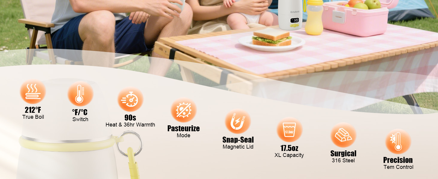 portable bottle warmer for travel