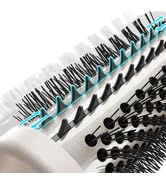TYMO Thermal Brush Heated Round Brush - StylePro Blowout Brush with Flexi-Fit Tech for Hair Smoot...