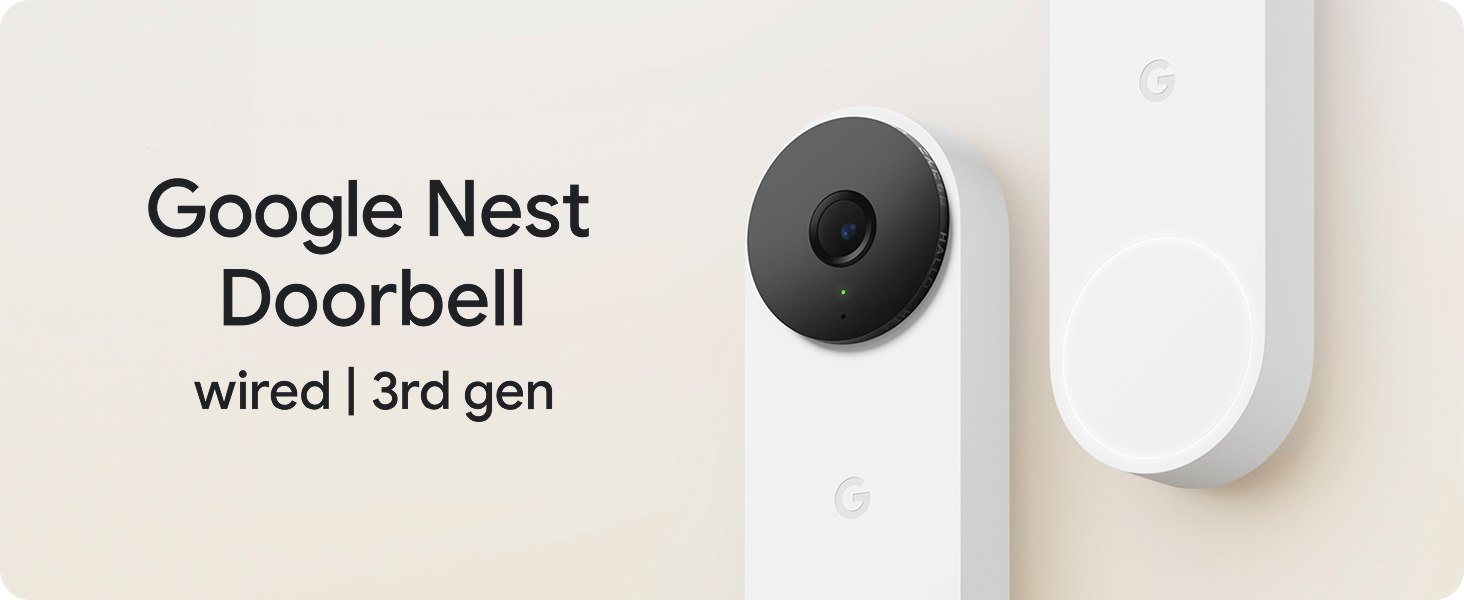 Google Nest Doorbell wired | 3rd gen