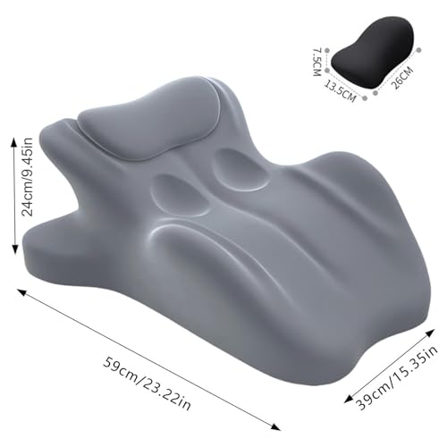 27° Angle Perfect Position Ergonomic Contoured Support Pillow