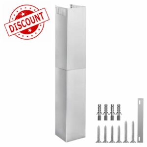 31.5" x 8" x 6.7" Range Hood Chimney Extension