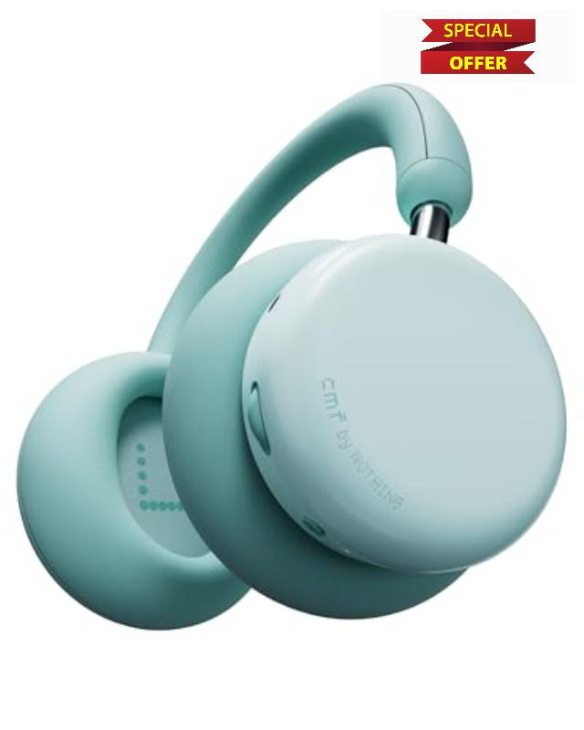 CMF by Nothing Headphone Pro Active Noise Canceling Wireless Headphones Bluetooth 5.4 Over The Ear Headset