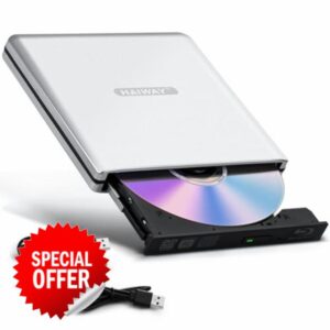 Aluminum External Blu Ray Drive