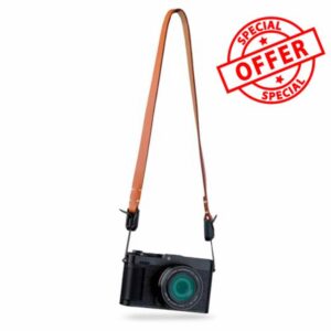 Evergreen Leather Camera Strap – Maglink Quick Release 28" or 38" Compatible with Fuji Sony Nikon Leica Cano