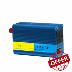 Compact and Portable 12V to 220V 150W Pure sine Wave Inverter car and Home Power Converter(24V 110V)