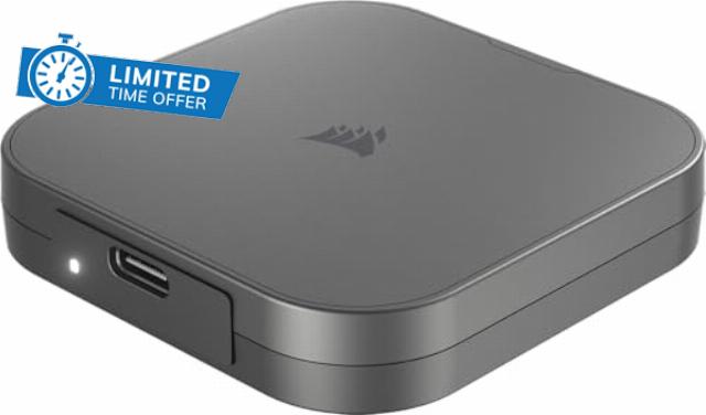 CORSAIR EX300U 1TB Portable External USB-C SSD – USB 3.2 Type-C Gen2 Connection