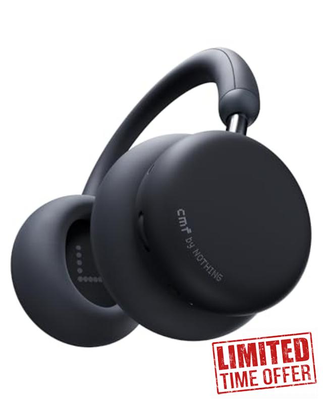 CMF by Nothing Headphone Pro Active Noise Canceling Wireless Headphones Bluetooth 5.4 Over The Ear Headset