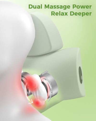 Rechargeable Artuvate Pillow Massager for Neck & Shoulder Relaxation at Home/Office/Travel