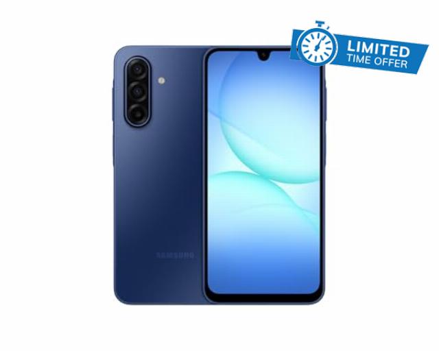Samsung Galaxy A17 5G Ai (256GB + 8GB) Unlocked (Compatible with T-Mobile Mint Tello & Global) SM-A176B/DS Dual SIM / 6.7" 50MP Triple (Blue SM-A176B/DS)
