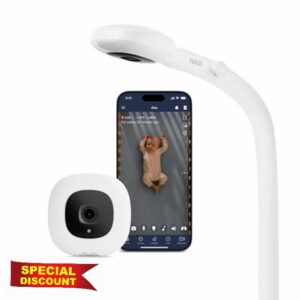 Nanit Pro Smart Baby Monitor - Camera & Floor Stand - 1080p Wi-Fi Video Camera
