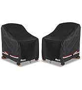Bitubi Waterproof Patio Sofa Cover, Heavy Duty 3-Seater Outdoor Couch Cover Size Up to 76W x 32.5...