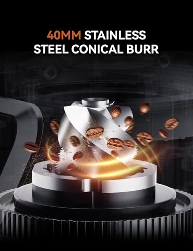 Stainless Steel Conical Burr Grinde