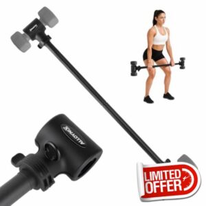 Dumbbell to Barbell Converter 2.0 – Transform Dumbbells into Barbell Set for Home Gym