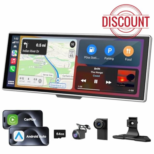 11.26 Inch HD Touchscreen Car Display