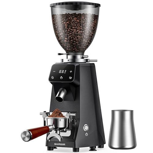 Electric Espresso Grinder with Commercial-Grade Precision