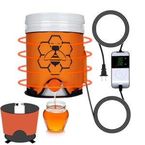 Heated Bucket with Bottom & Side Heating Pad