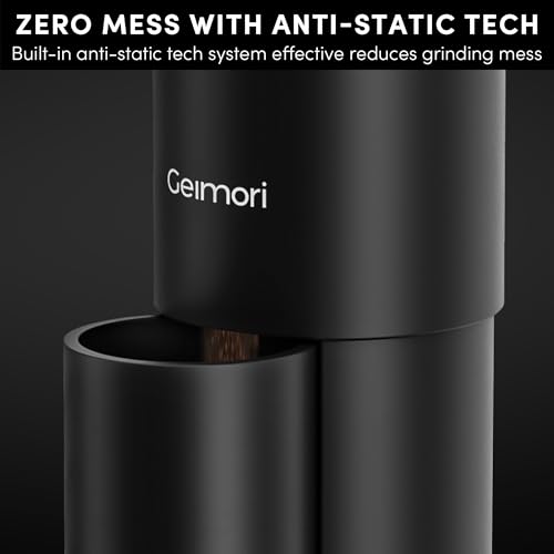 Stepless Grind Settings from Fine to Coarse for Espresso