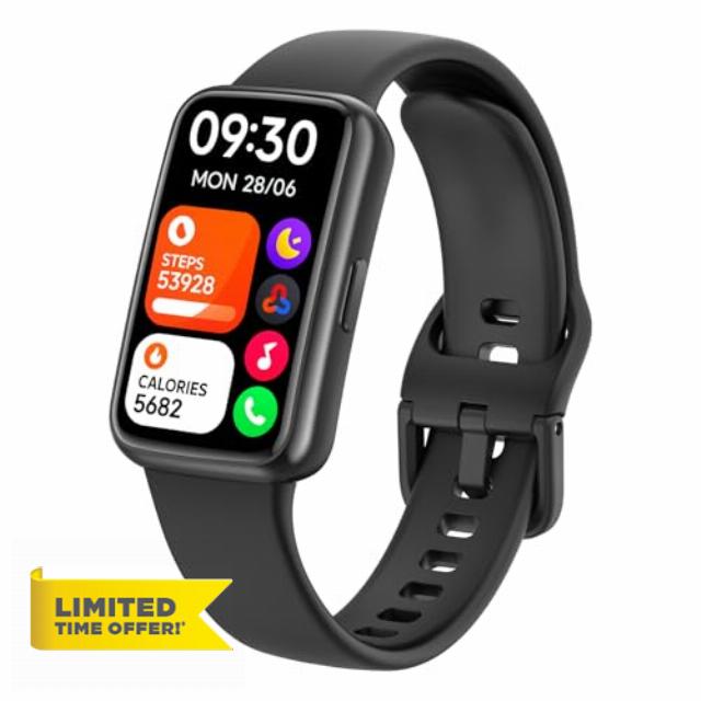 Fitness Tracker Smart Watch for Men Women